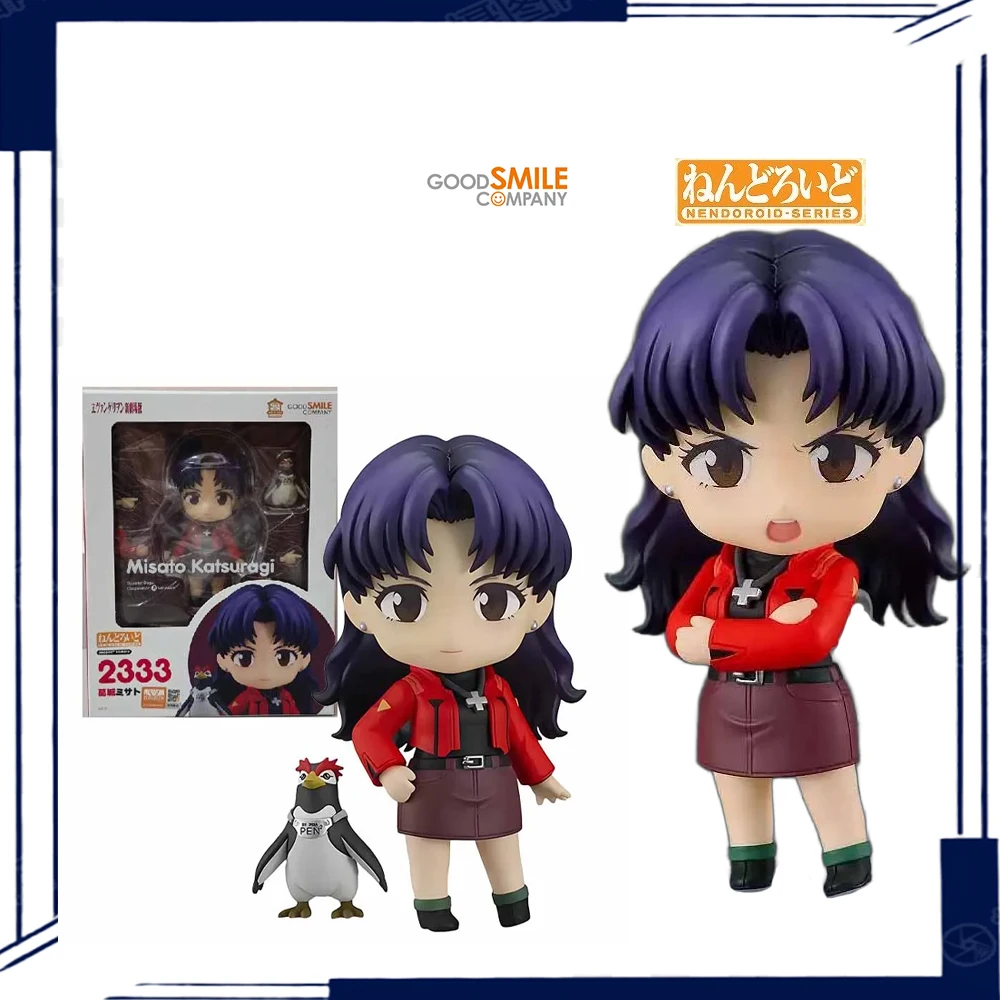 Figura de Acción Coleccionable Nendoroid 2333 Misato Katsuragi de Neon Genesis Evangelion, Juguete de Anime, Regalo