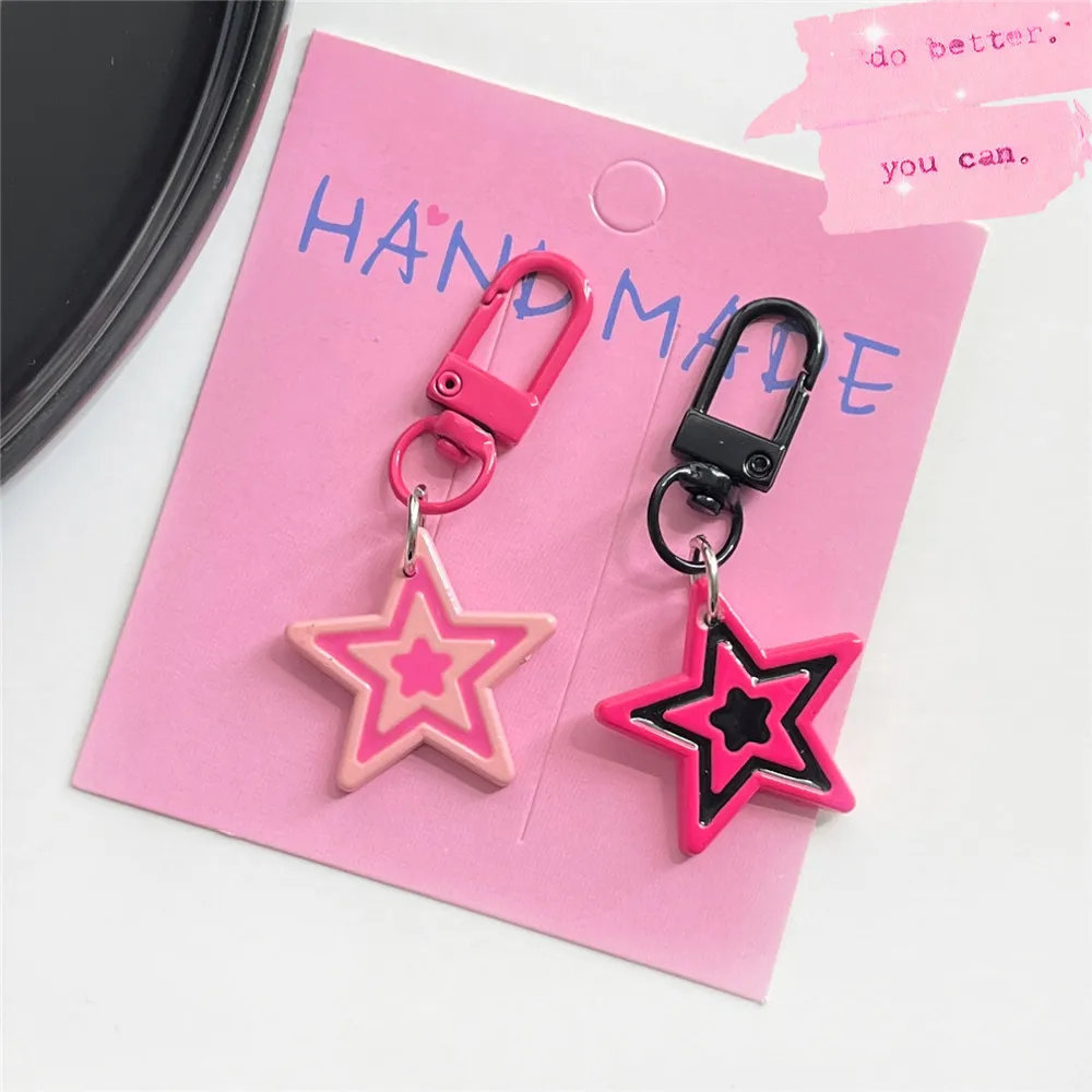 Keychain Comfortable Feel Sweet Cool Spice Key Chain Fashion And Durable Lovely Accessories Bag Pendant Save Space Charming