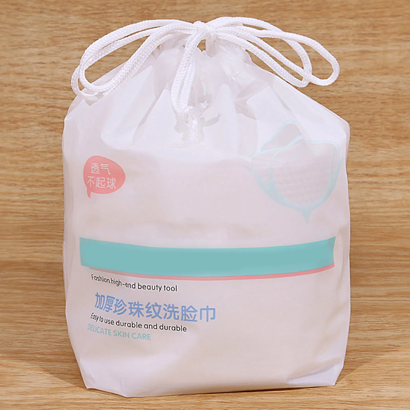 Disposable Pure Cotton Facial Towel Roll Thick Pearl Texture Soft Lint Free Wet Dry for Sensitive Skin