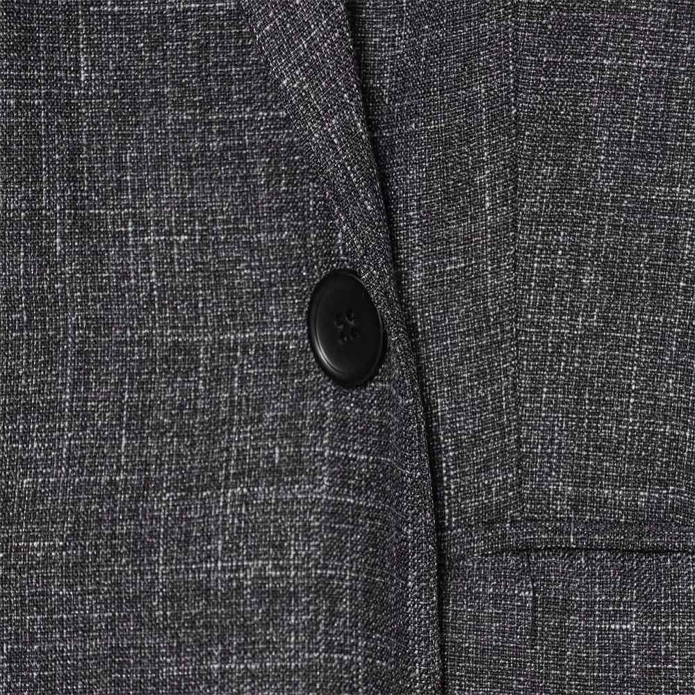 سترة بدلة نسائية شتوية جديدة متعددة الاستخدامات مصنوعة من مزيج الصوف المستقيم