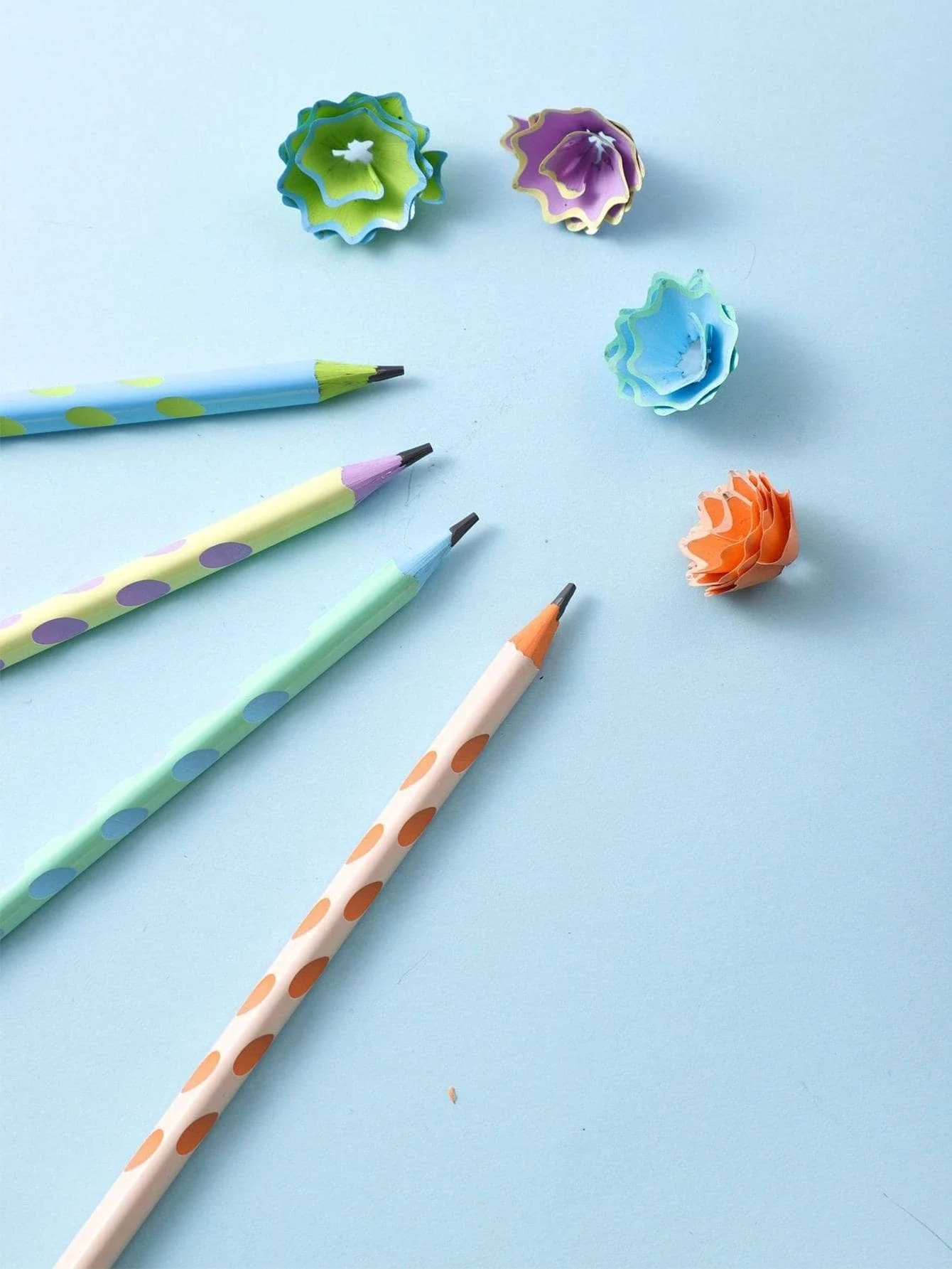 10pcs Mixed Color Wooden Pencils for School Student Foldable mirror Rhinestone Magnetic Mirrors bedroom Miror image 3