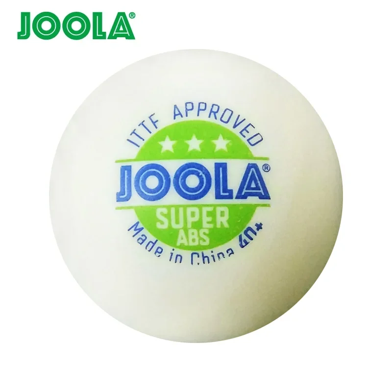 New JOOLA 3-Star SUPER ABS (2019 New, Seamed) Table Tennis Ball ITTF Approved New Material Plastic 40+ Seam Ping Pong Balls