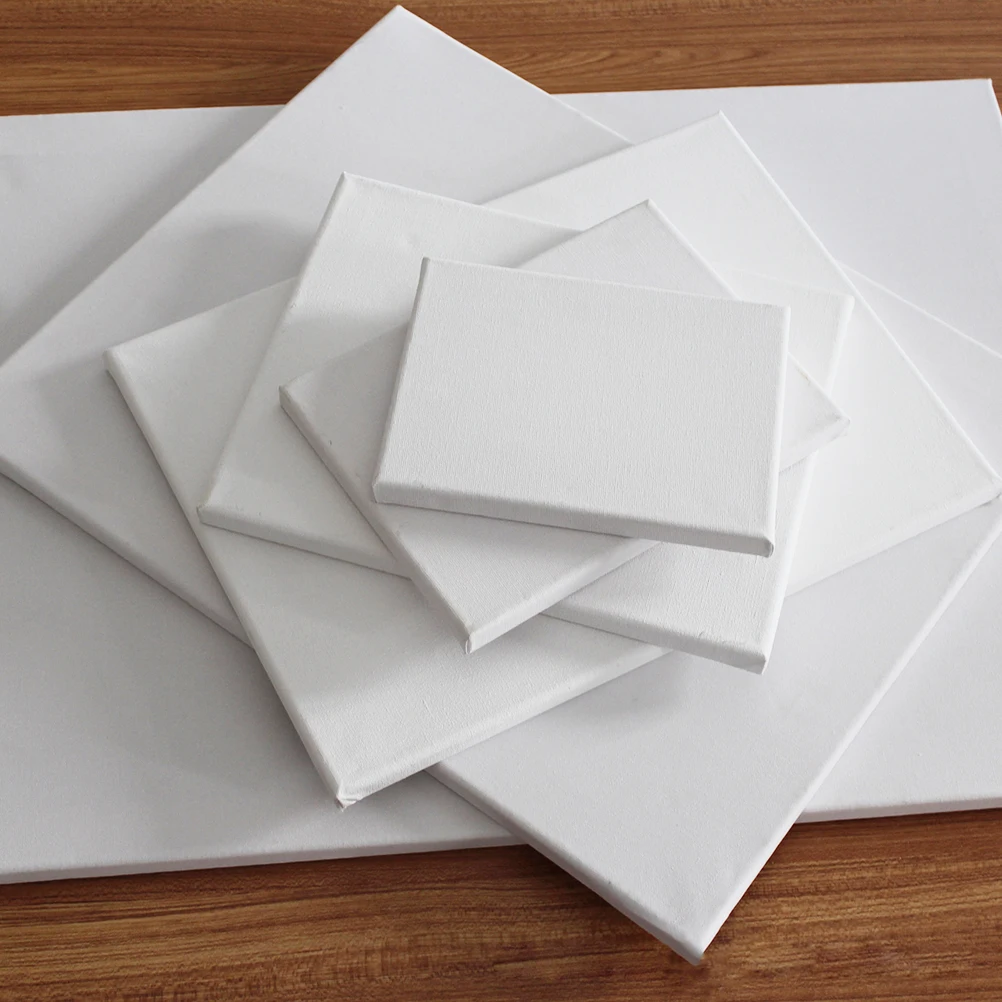 

15x20cm Canvas Panels for Painting Art Big Stretched Oil Artist Square Wood Cotton Oils Acrylics Gifts Creativity