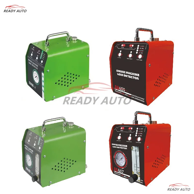 Auto Smoke Machine Leak Detector 12V Dual Mode Car Pipe Leakage Tester with Pressure Gauge & Adjustable