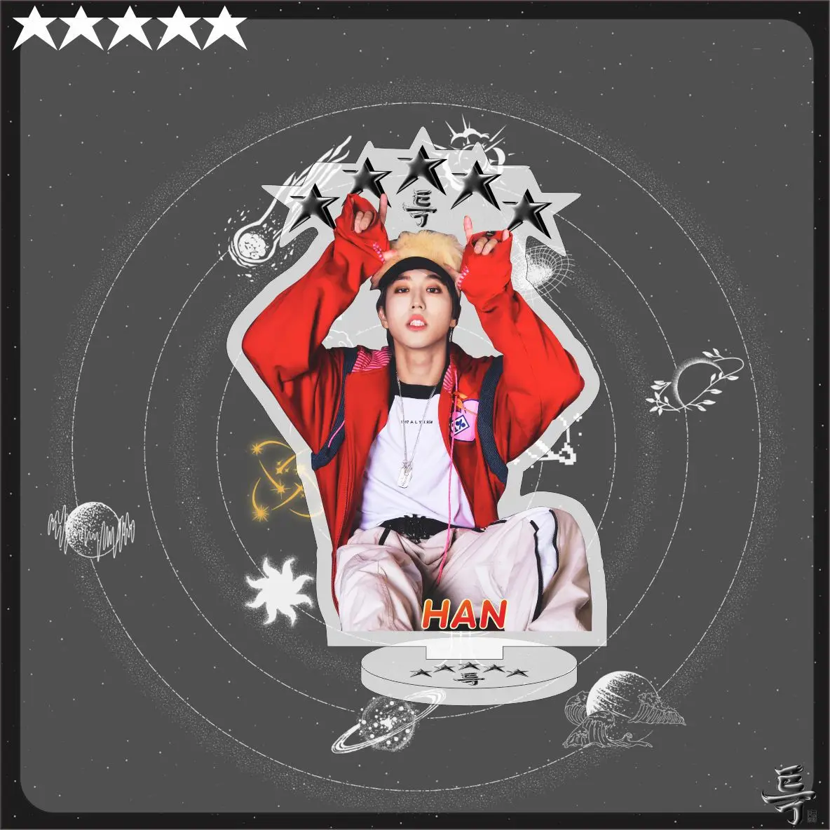 Stray Kids – nouvelle spécialité de 23 ans (5-STARskzoo), nouvelle Plaque acrylique Double face, ornement de bureau