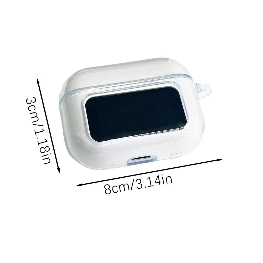 Transparent Silicone Cover For A9PRO Headphones Protective Case Anti-fall Shockproof Dustproof Wireless Bluetooth Earphones Case