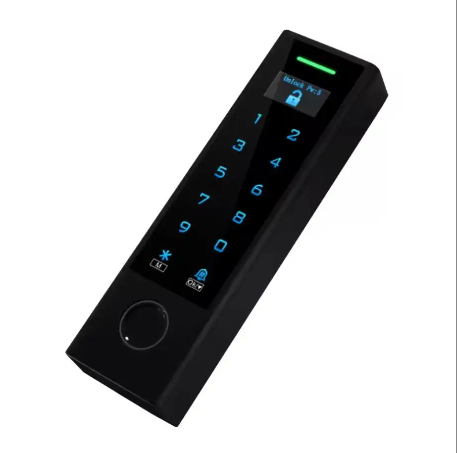 Tuya wifi Plastic Biometric Access Control OLED Display Fingerprint Control Accessi CFD3 IP66 For Door Entry System