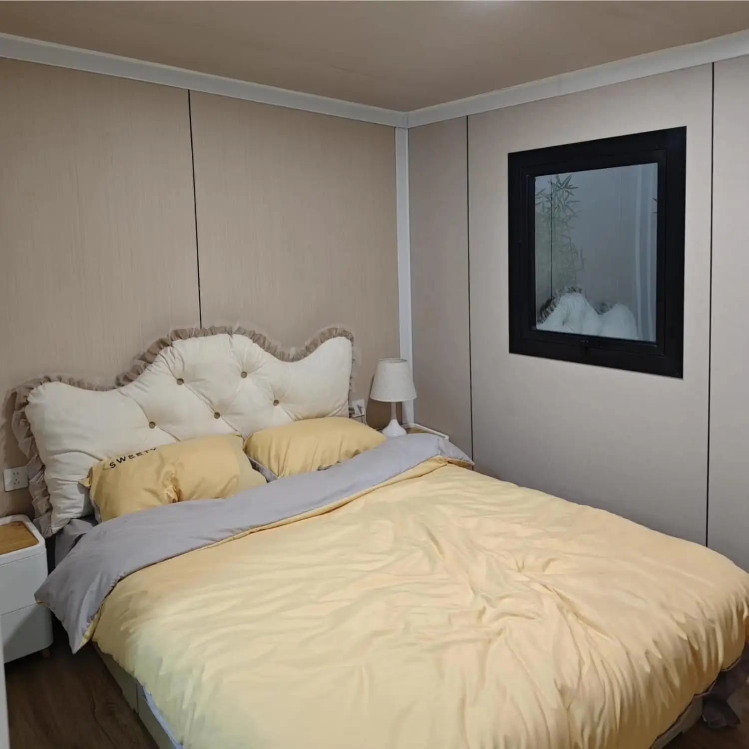 منزل صغير فاخر قابل للتوسيع بطول 20 قدم للبيع، منزل حاوية جاهز قابل للطي 2 غرفة نوم 1 غرفة معيشة 1 حمام #4