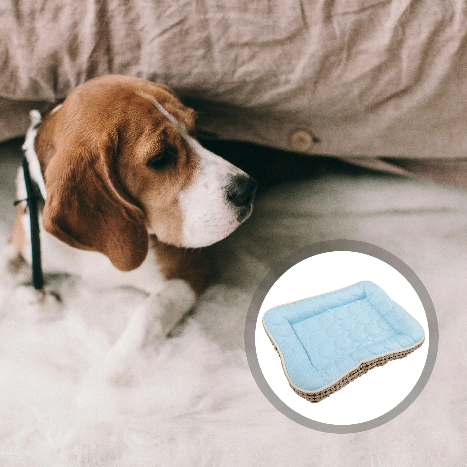 

Cool Pet Mat Dog Cooling Puppy Summer Bed Pad Cushion Cat Sleeping Cotton for Dogs