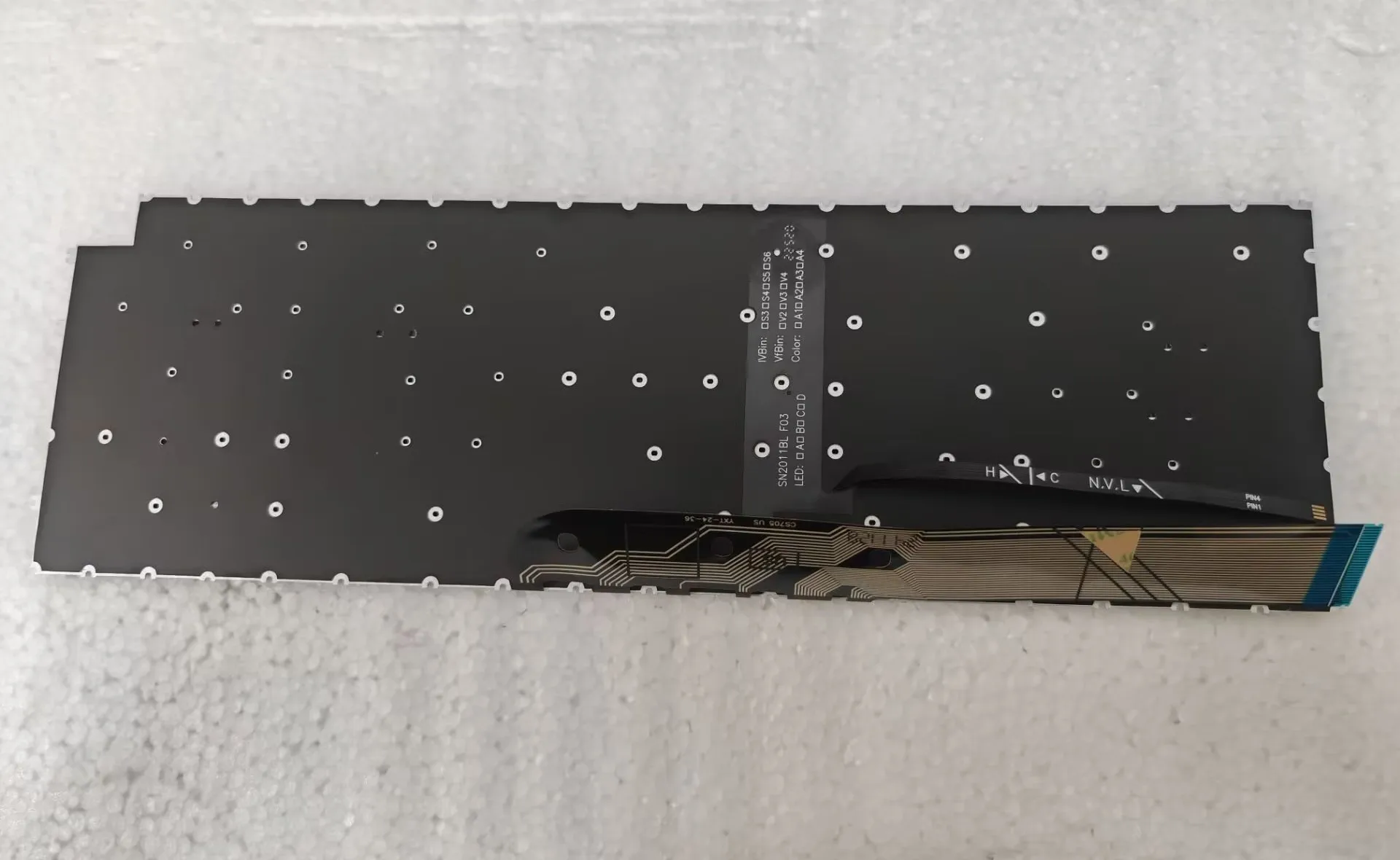 US Keyboard For Dell Inspiron 15 3510 3511 P112F 3515 3525 P106F 7610 P107F 15 5515 7510 16 Plus 7610 Black backlit