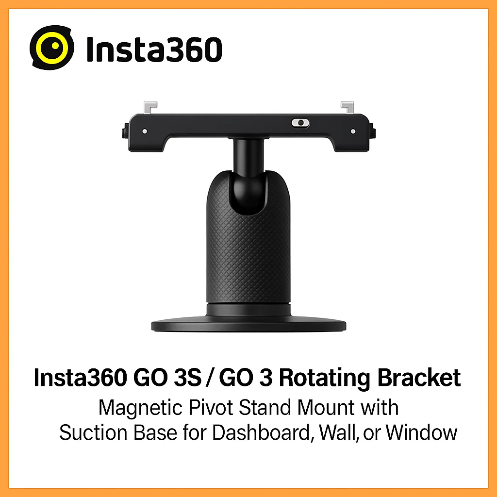 �y�Z�[�����zInsta360 GO 3S / GO 3 ��]�u���P�b�g |   �_�b�V���{�[�h�A�ǁA���p�̋z���x�[�X�t�����C�s�{�b�g �X�^���h �}�E���g