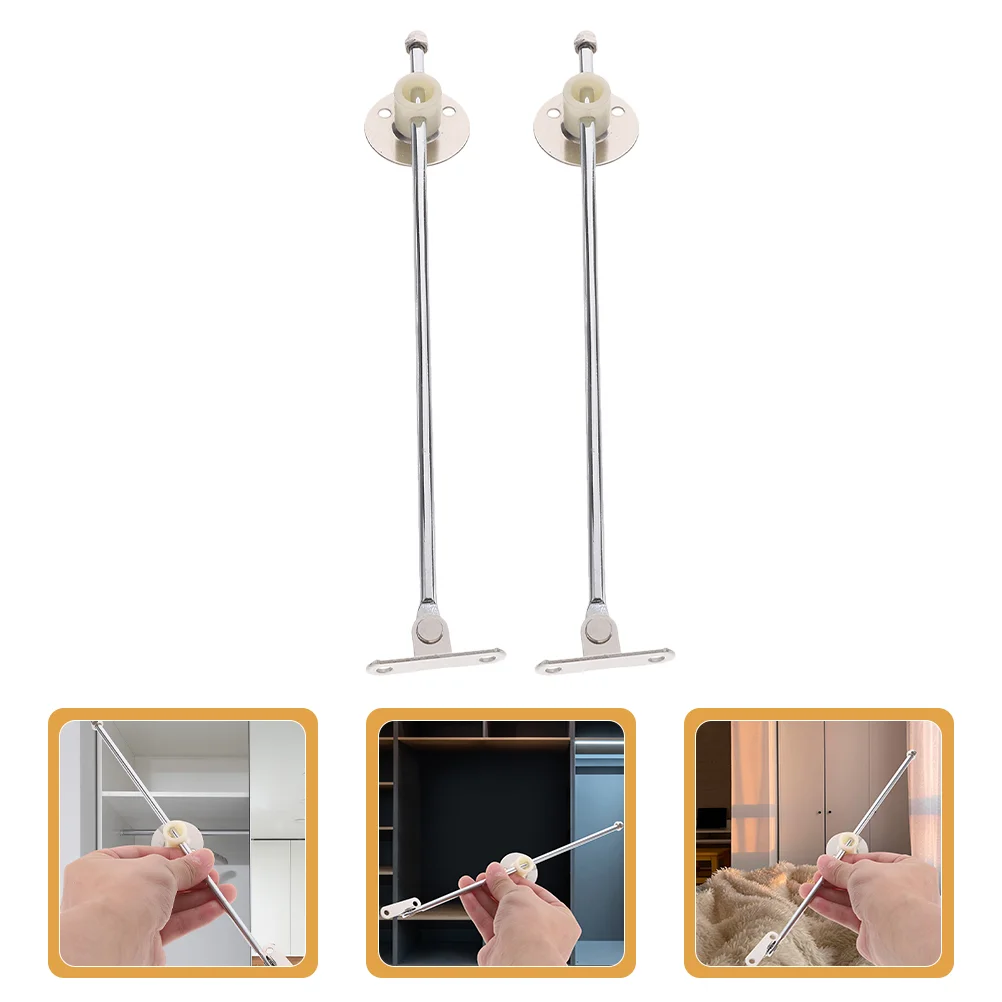 

Lift Cabinet Support Rod Hinges Heavy Duty Bedside Table Metal Close Door Damper
