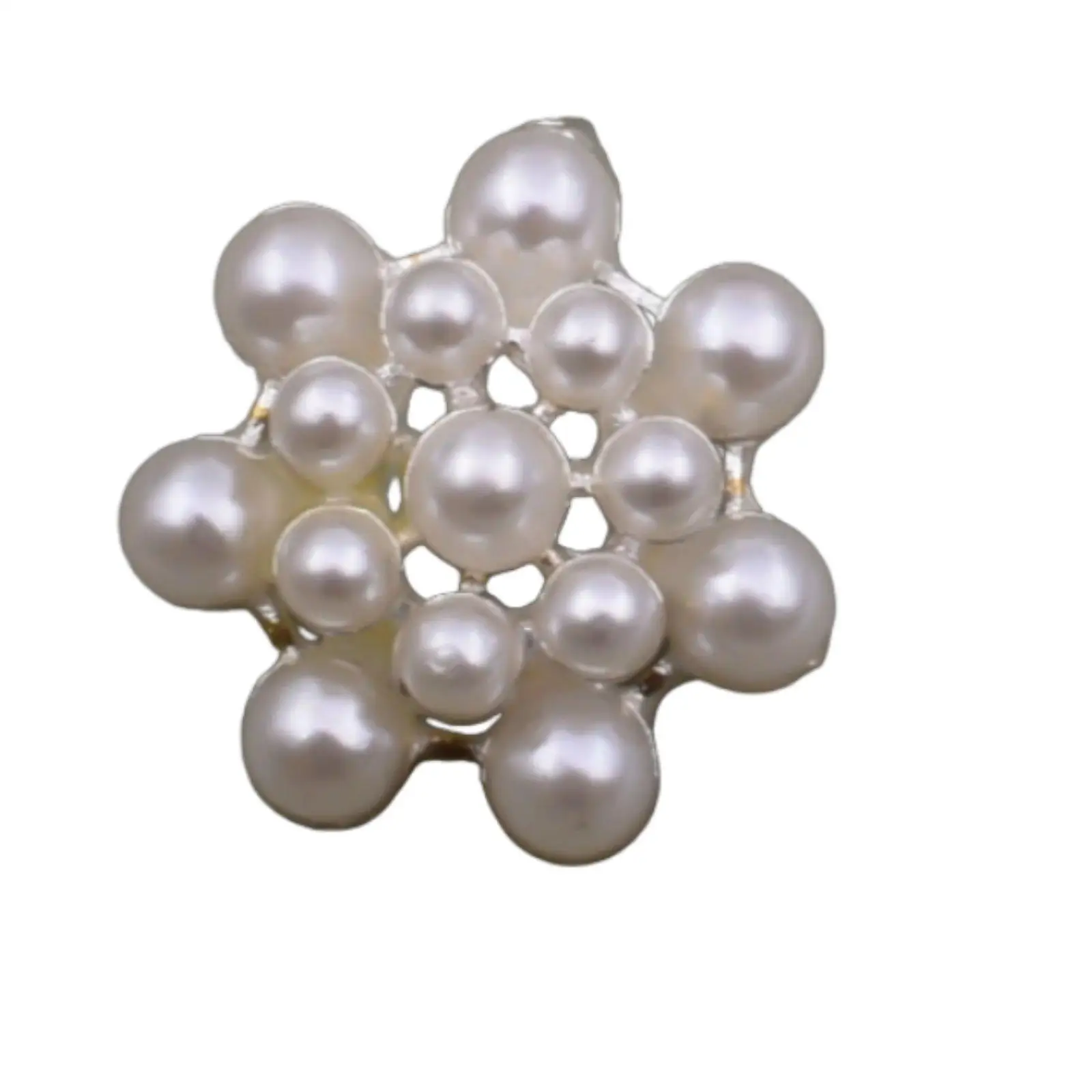 Rhinestone Pearl Button Sparkling Rhinestones Fancy Cardigan Button Elegant Design Rhinestone Buttons for Women, DIY Projects,