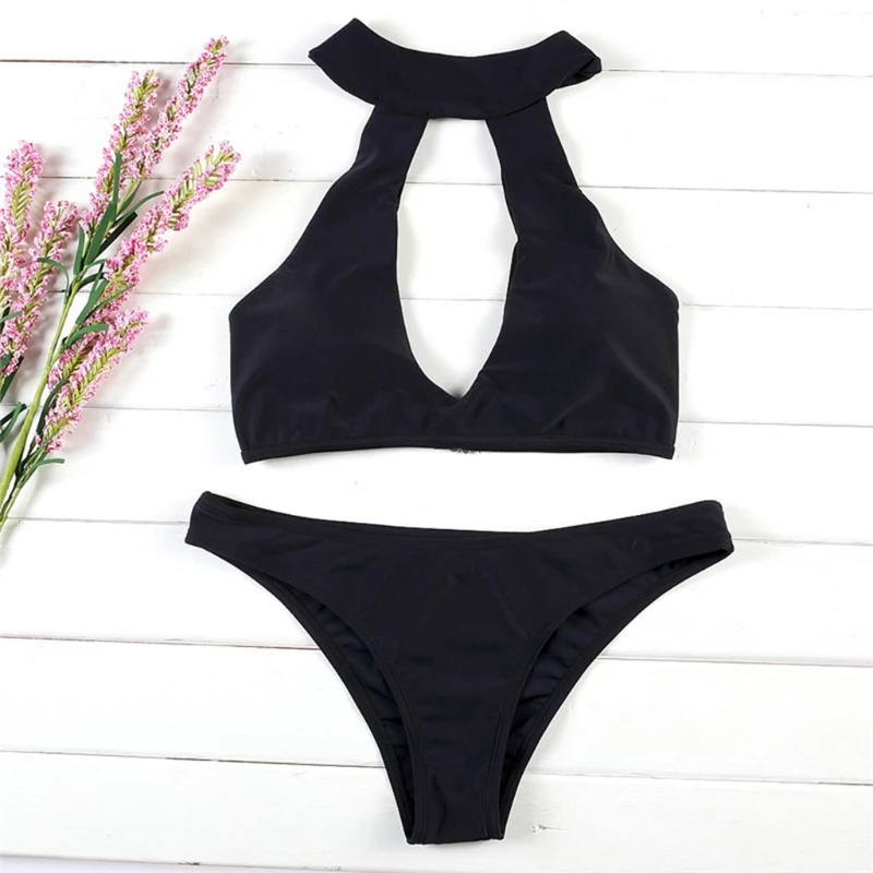 Set Swimwear Womens Solid Color Bathing Suit Sexy Swimsuit,L/for M/S/XL