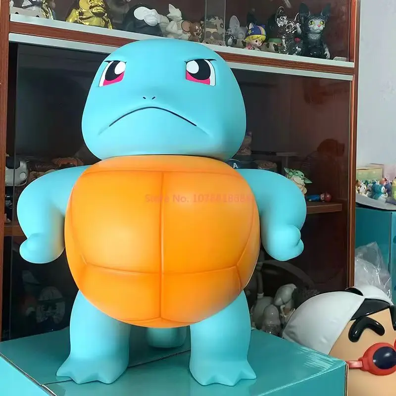 Squirtle parti di automobili che possono spruzzare acqua ed esporre acqua Pet Elf grande e piccolo modello periferico di animazione Anime