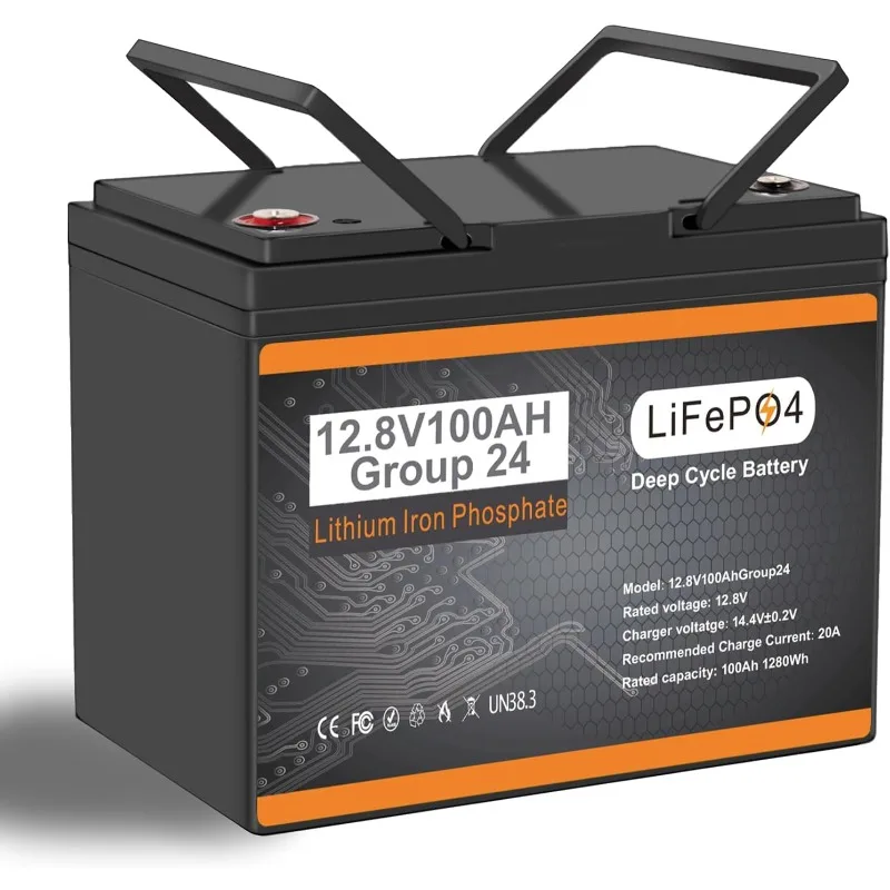 12V 100Ah Lifepo4 L…