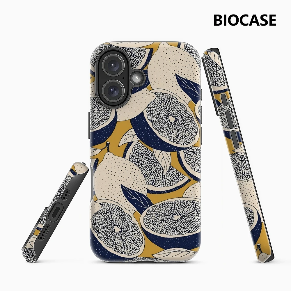 Lemon Slice Tapisserie IPhone 17 Must-Haves Handyhülle für IPhone 17 16 15 14 13 12 11 Pro Max Plus Doppelschichtige Rückseite