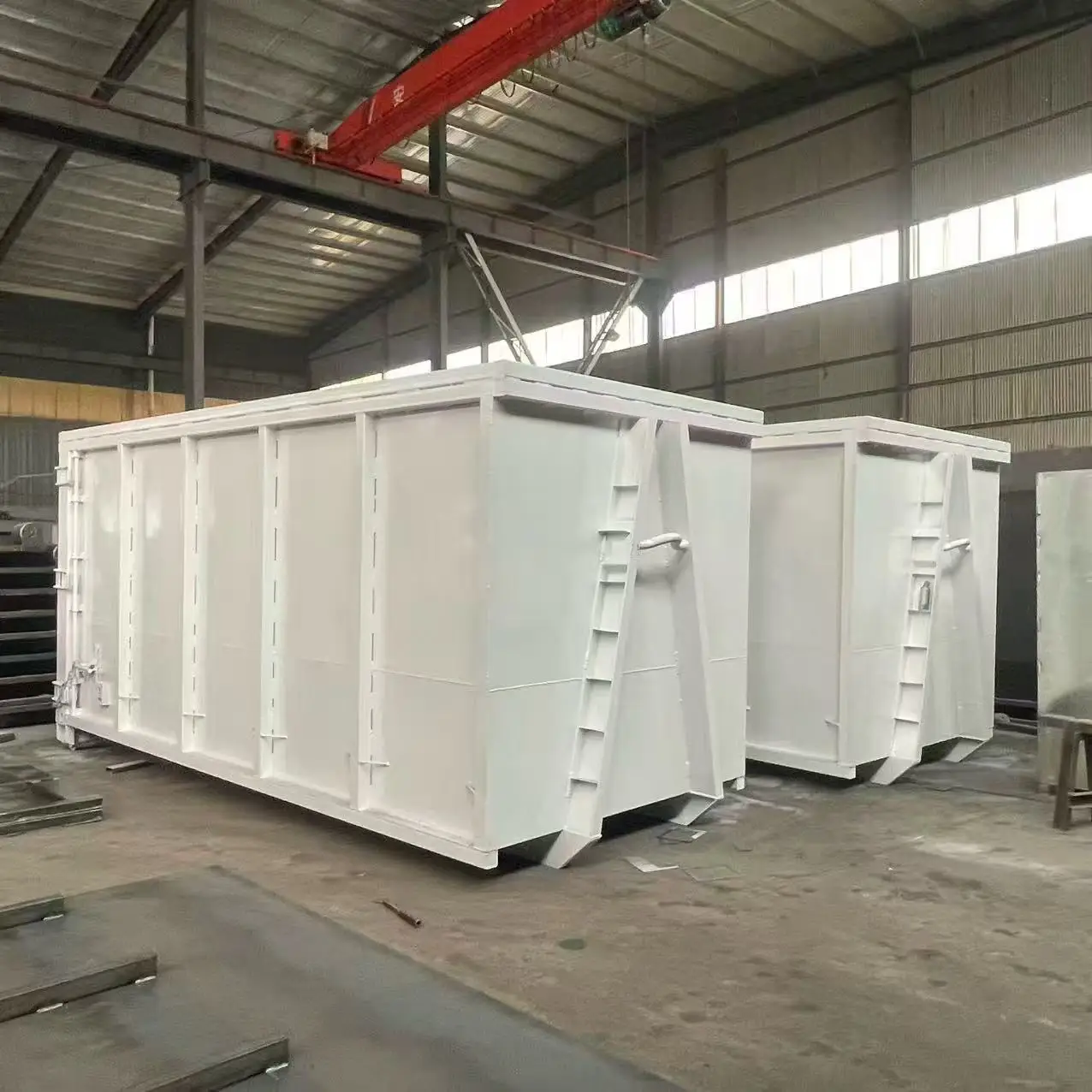 Factory Custom Hook Lift Bins /Hook Lift Dumpsters Recycling Roll Off Container Dumpster