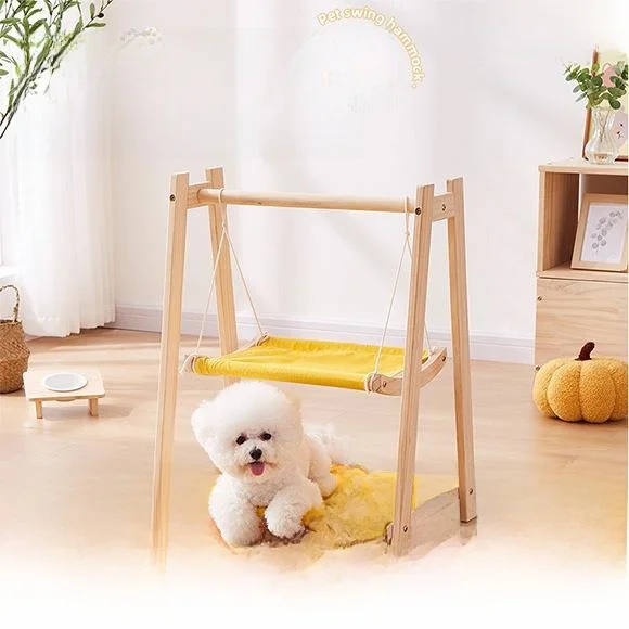 double-layer-swing-bed-wooden-pet-bed-off-ground-detachable-and-washable-all-season-universal-nest-indoor-sofa