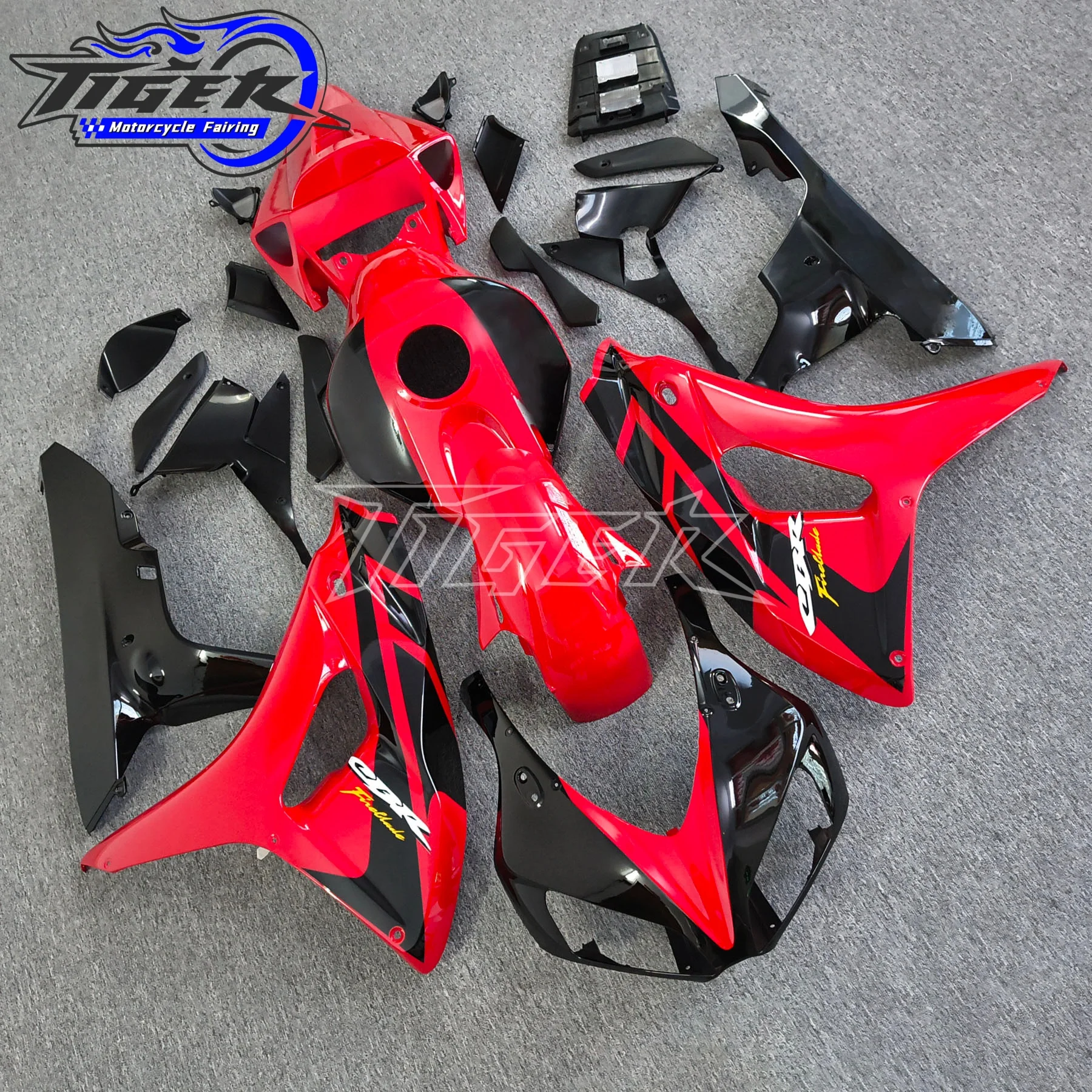 

Motorcycle Fairing Set Body Kit Plastic For Honda CBR1000 CBR 1000 CBR1000 2006 2007 Accessories Full Bodywork Cowl Black
