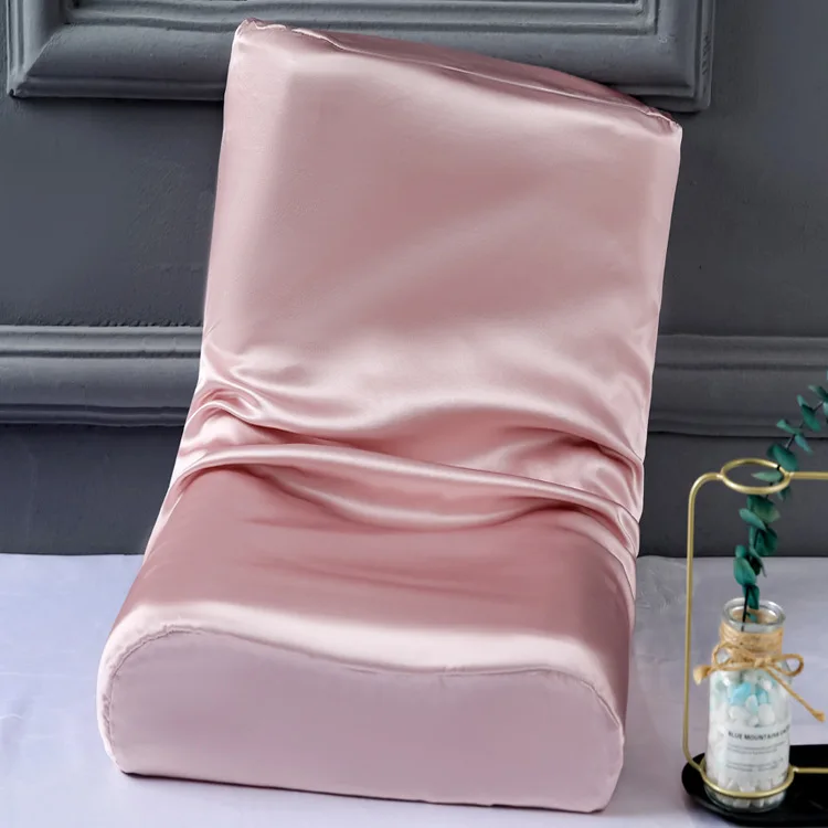 

19 Mm 100% Silk Latex Pillow Case Summer Smooth Silk Latex Pillow Case Available in Various Styles 30x50cm/40x60cm