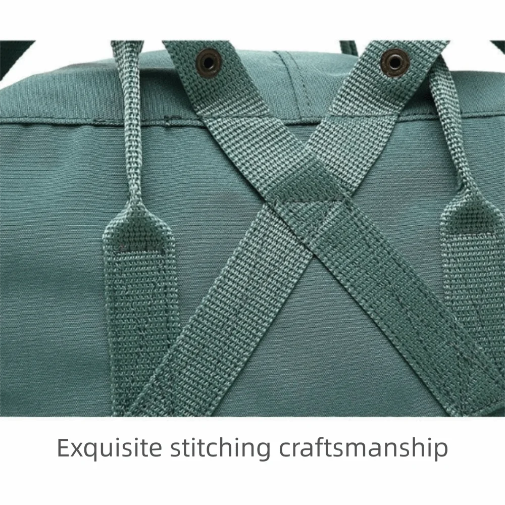 Nylon Material Unisex Backpack Large Capacity Waterproof Travel Backpack Top Buckle Three-Use Design Laptop Backpack Casual Wear