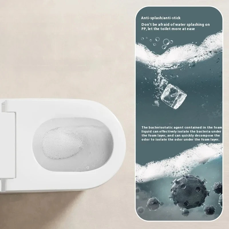 

Smart One-Piece Toilet Commode with P-Trap Remote Control and Seat Heating High-Popularity Intelligent Closet Water System