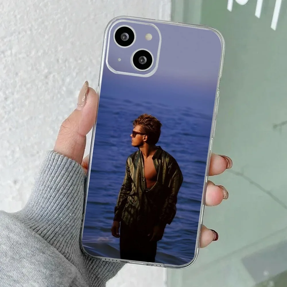 Singer L-Luis  Miguel Phone Case For iPhone 16,15,14,13,12,11 Plus,Pro,Max,XR,XS,X,7,8 Plus,SE,Mini Transparent Silicone Soft