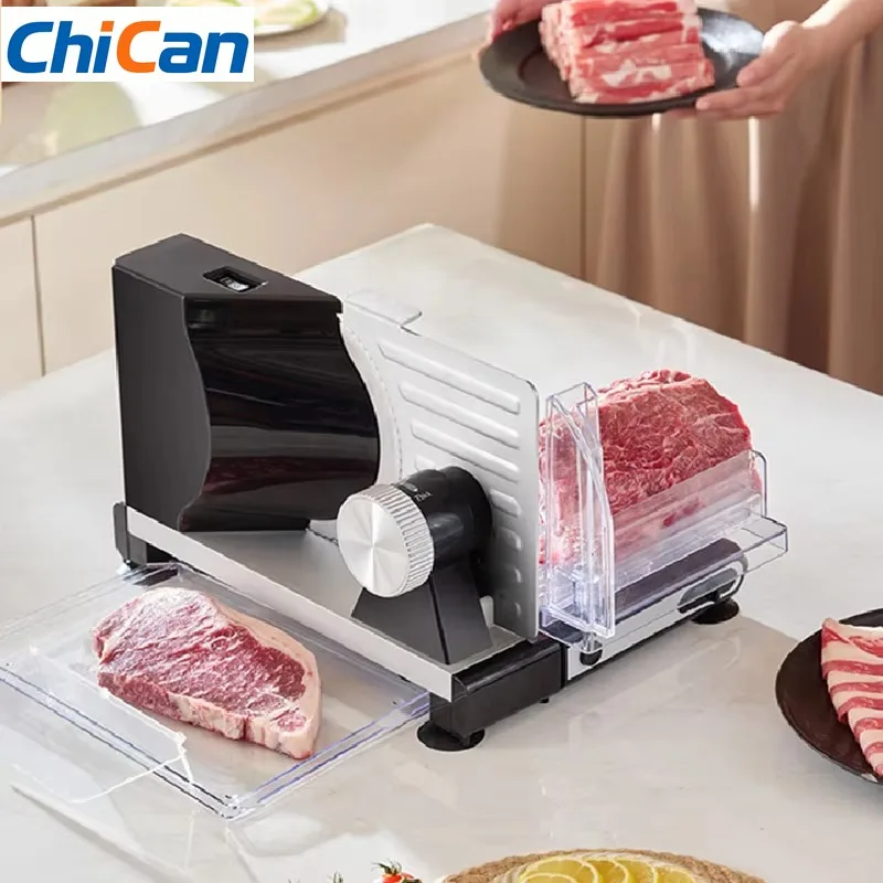 【Producto Popular】Picadora de carne de acero inoxidable, procesador de alimentos eléctrico para picar/cortar, cabezal cortador desmontable fácil de limpiar, accesorio de cocina
