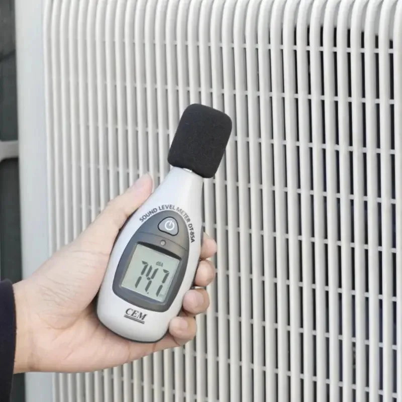 CEM DT-85A مقياس مستوى الصوت الرقمي مقياس البيئة ديسيبل متر المحمولة SPL متر 35dB ~ 130dB مع شاشة LCD