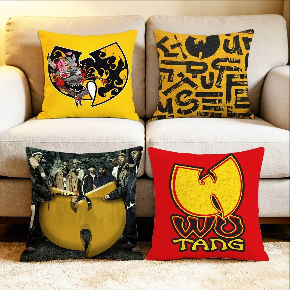 

Wu-Tang Wu T-Tang C-Clan Ultra Various Sizes Square Pillow Case For Car Home Bedchamber Decor