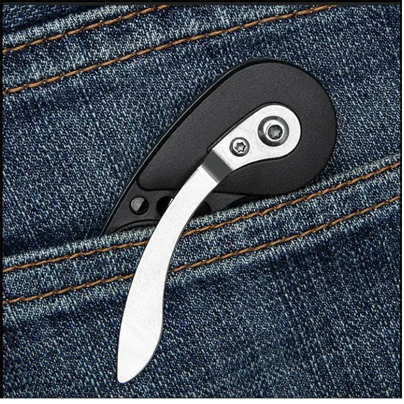 Folding Knife Stainless Steel Outdoor Folding Knife Portable Camping Tool Multi-Purpose Mini Knife