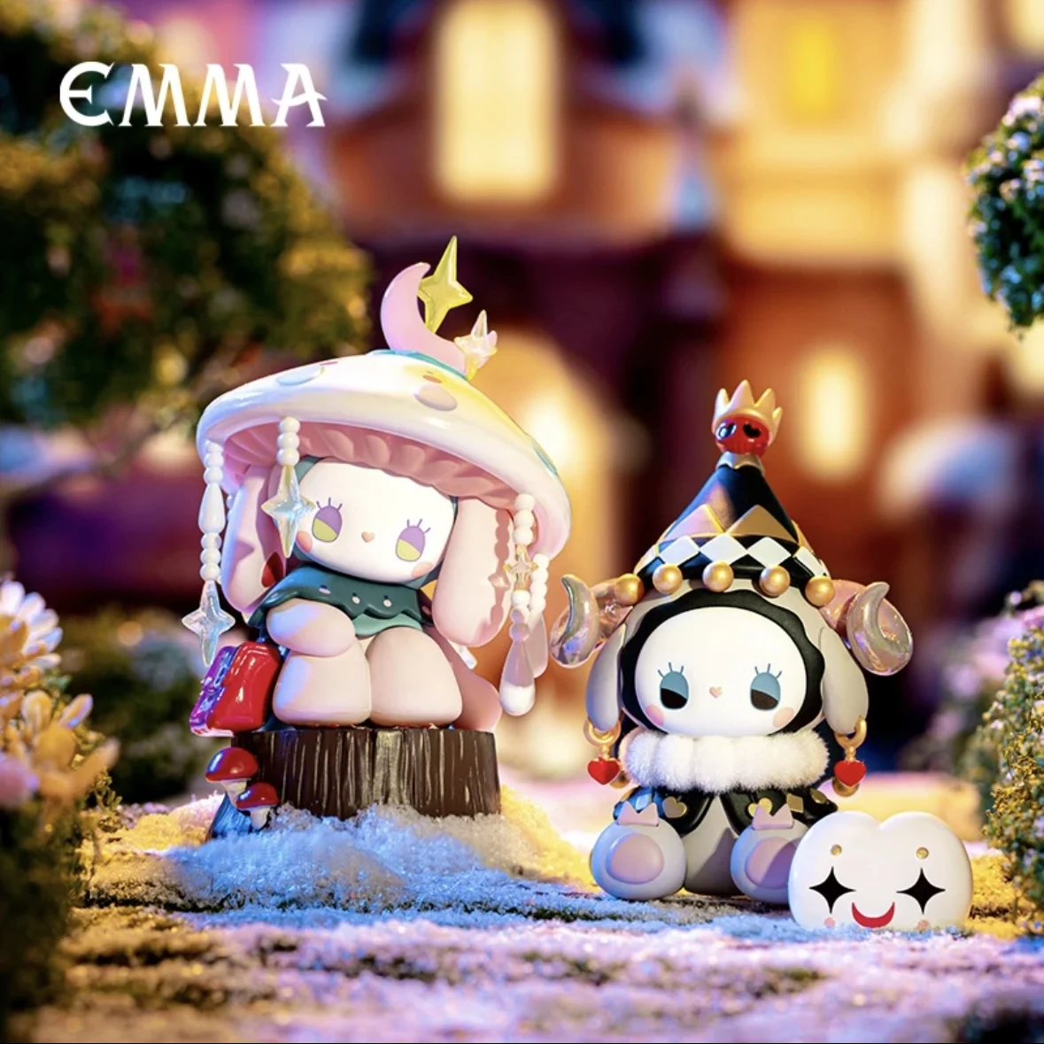 Emma Secret Forest Frostveil seri Villa kotak buta kotak misteri Cajas tokoh Anime boneka Kawaii untuk mainan anak perempuan