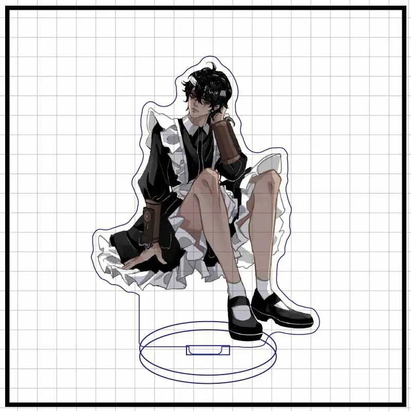 Anime Identity V Acrylic Stand Model Naib Subedar Martha Behamfil Cosplay Standing Model Plate Desk Display Ornament Props Gift