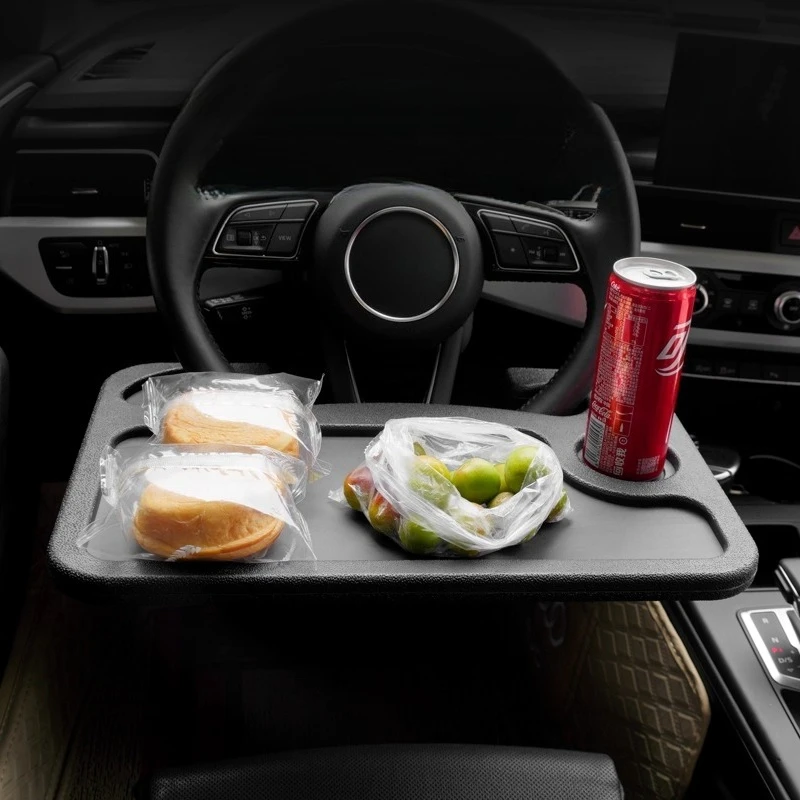 Car Steering Wheel Small Table Board Dining Table In The Car Dining Wheel  Notebook Holder Flat Computer Table Body Kits