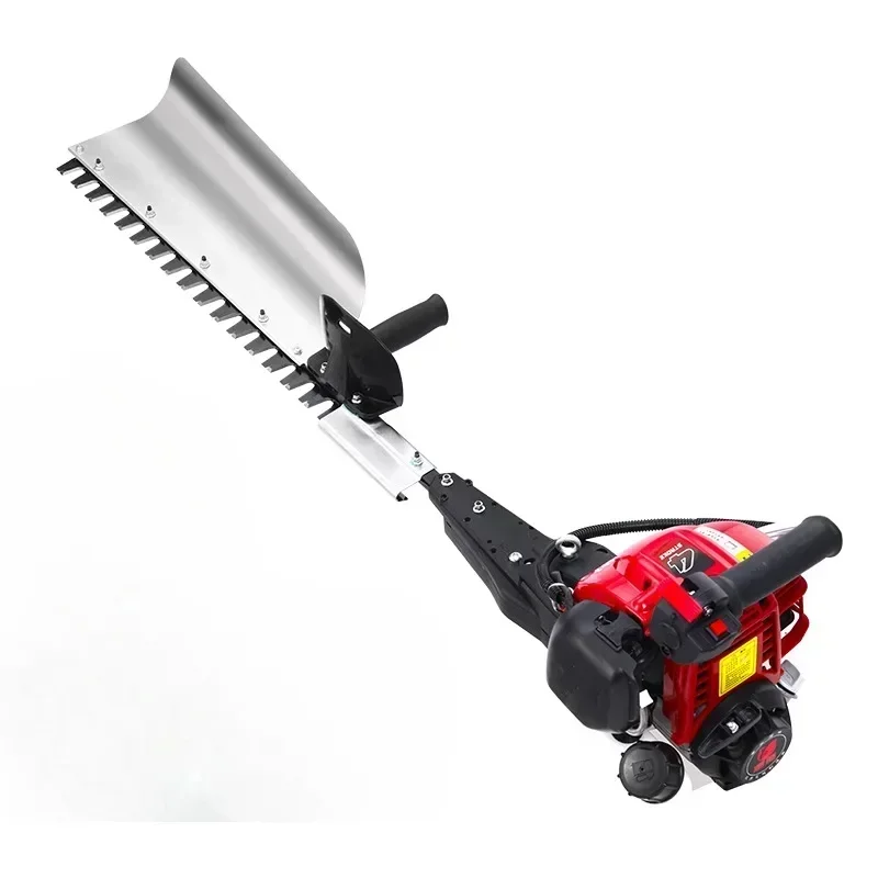 ماكينة تشذيب الشاي ذات التحوط العشبي، ماكينة تشذيب فرع إزالة الأعشاب الضارة في الحديقة الخضراء، ماكينة تشذيب شجرة الشاي، إعادة بناء فرع الملك الخشن