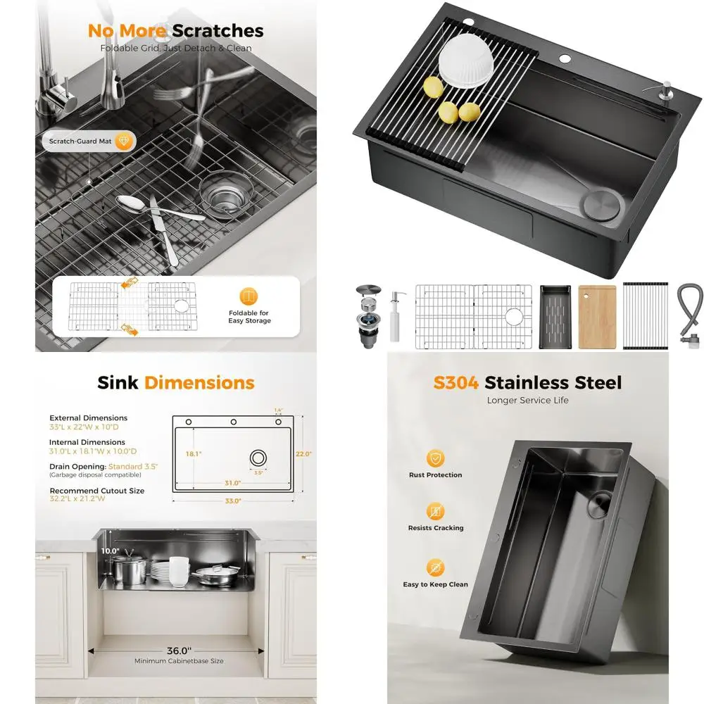 33X22 Drop In Kitch…