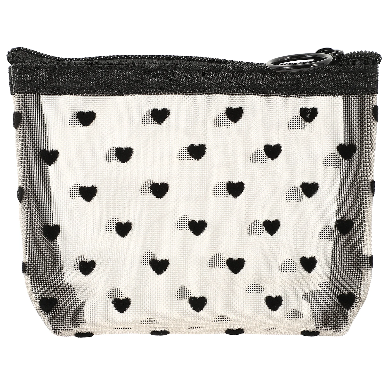 

Bag Large Capacity Portable Organizer Travel Supply Clear Mesh Storage Reusable Toiletries Handheld Multi Function