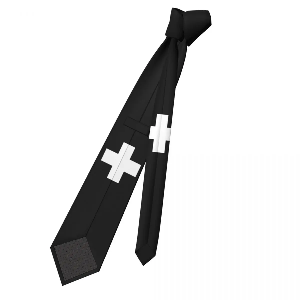 Custom First Aid Emergency Medicine Tie Mens Classic Silk Doctor Nurse Necktie for Wedding