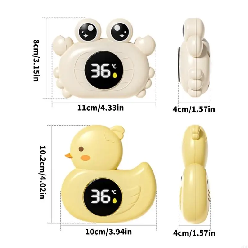 L5yf Infant Bathing Monitor Design del tema dei cartoni animati Sensore affidabilità Simple Read
