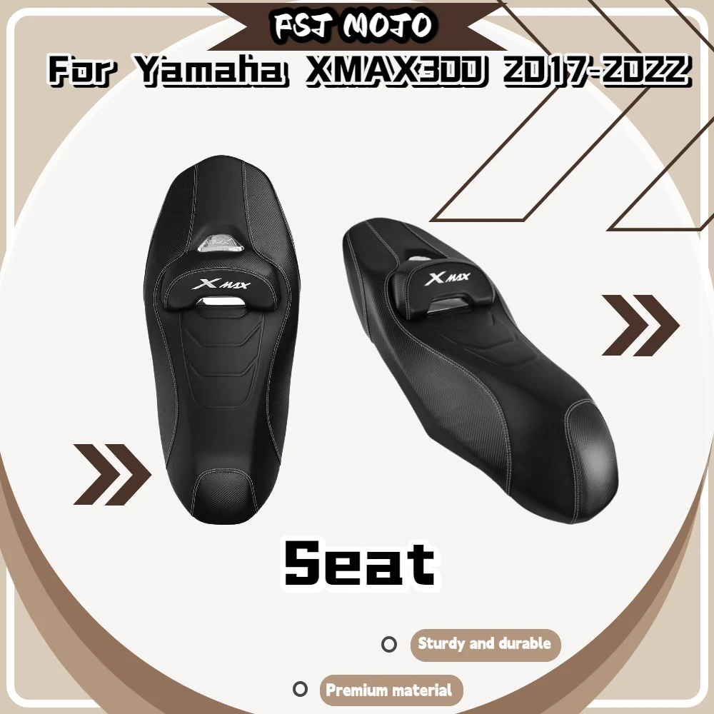 For YAMAHA XMAX300 2017‑2022 Upgraded Spain Spec Saddle Retain Factory Height Comfort Seat Mod Accessories