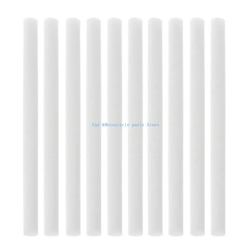 

Y9UC 10pcs 8mm Diameter Humidifier Cotton Sticks set for Efficient Water Absorption Long Lasting Moisture Release in homes