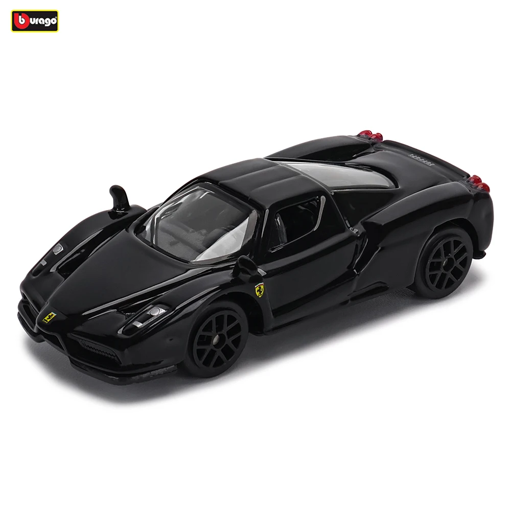 Bburago 1:64 Ferrari series Multiple models 488 458 ENZO F40 599 F12 car die-casting model small-scale toy collection gift