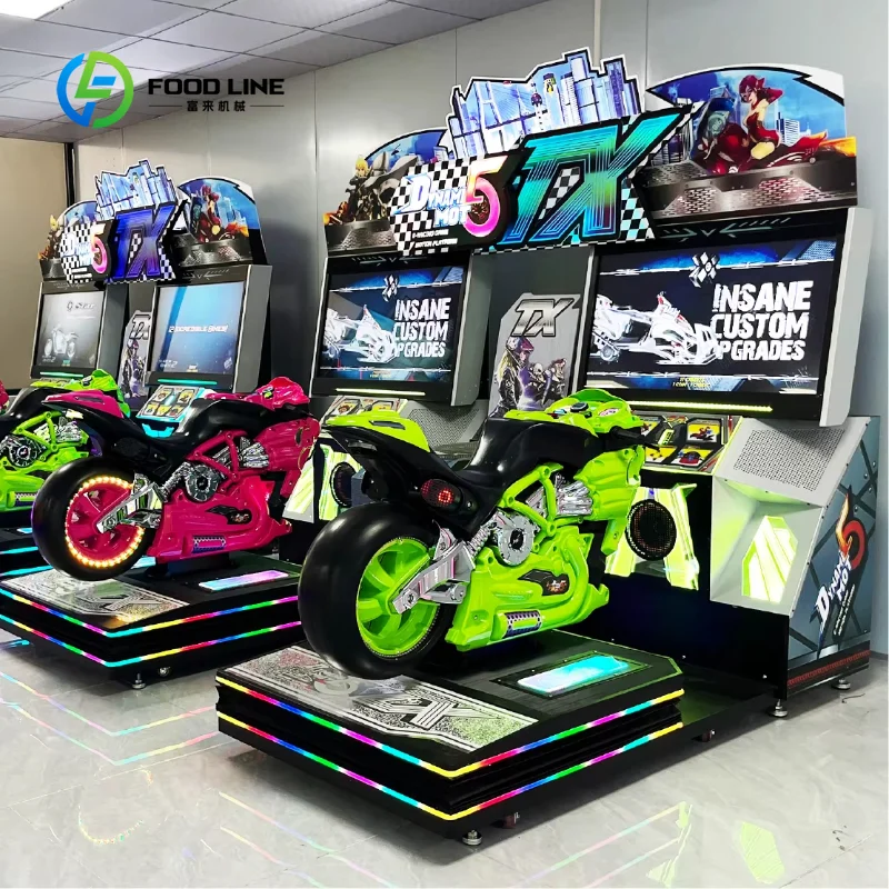 Arcade Game Coin - آلة ألعاب فيديو سباقات للأطفال تعمل