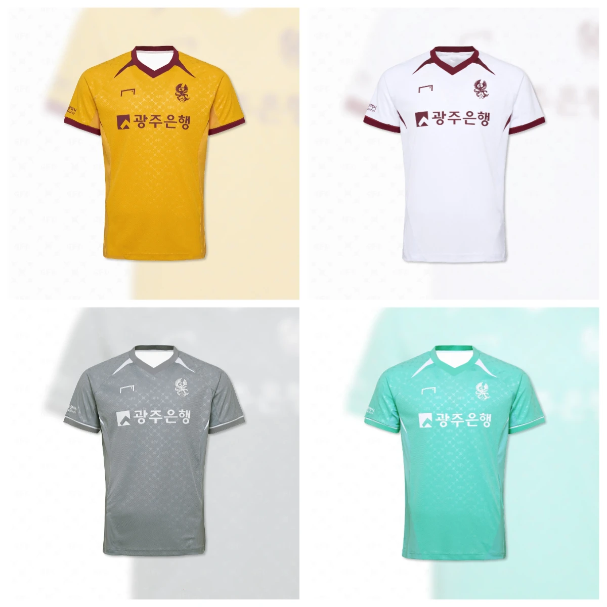 

2025 Summer Hot-selling Korean Football Shirt GFC 25 ACLE Stadium Game Top Men's Casual Breathable Quick-drying Sports T-shirt