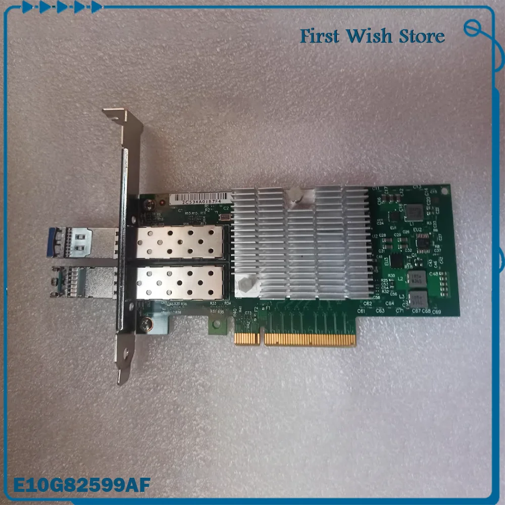 

Dual-port 10-gigabit network card E10G82599AF