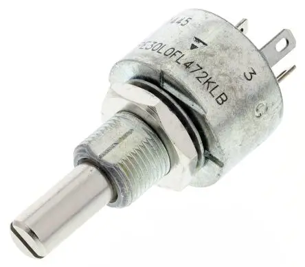 

PE30L0FL472KLB Vishay 4.7kΩ ±10% logarithmic cermet potentiometer