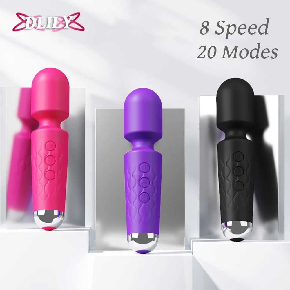 Wireless 10 Speeds Powerful AV Vibrator Magic Wand Clitoris Sex Toys For Women G Spot Vibrator Massager Adult Sex Product