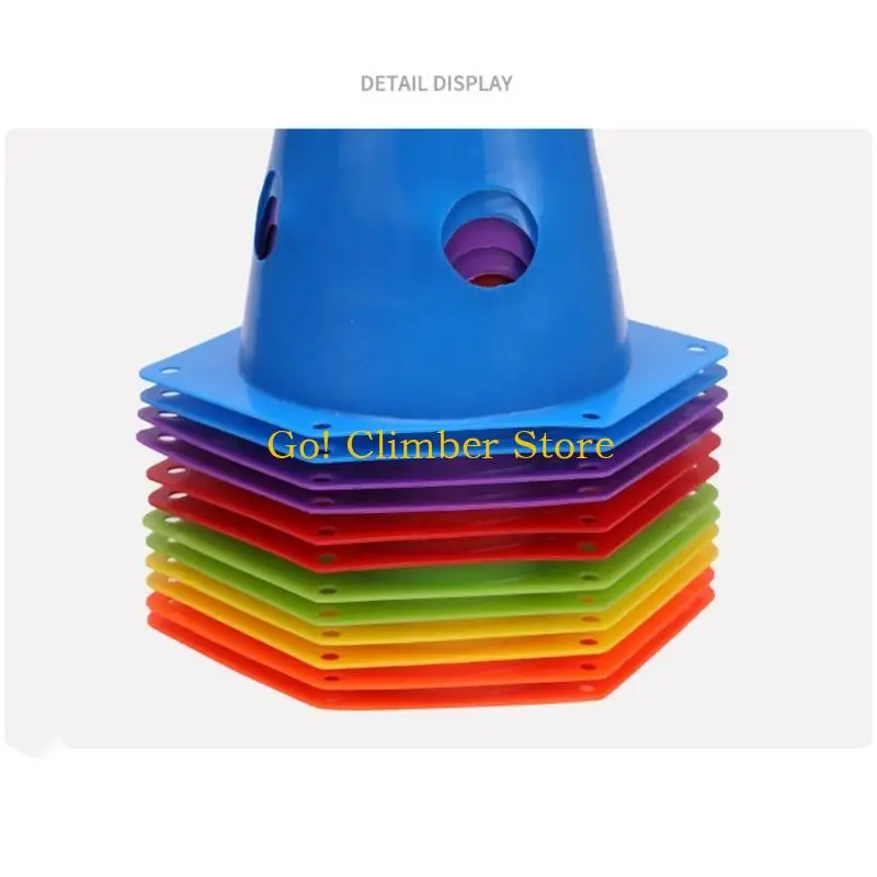 Q84C 12/18PCS FOOTHER TREINAMENTO CABELENTE BALÍFIO CONE CAMPA CAMPO CAMPO CAMPO