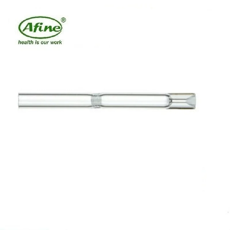 AFINE Restek 21709 Deactivated Split Liner with Glass Frit, 3.4 mm x 5.0 mm x 54 mm, for Varian GCS, 5/Pk